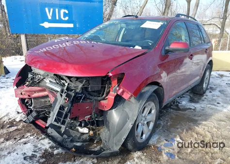 2013 Ford Edge Sel z USA, uszkodzony, nr VIN 2FMDK4JC6DBB29095